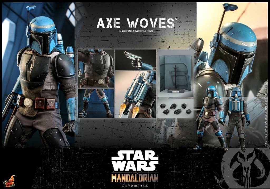 Star Wars: The Mandalorian - 1/6th scale Axe Woves Figure - Hot Toys Axe_wo25