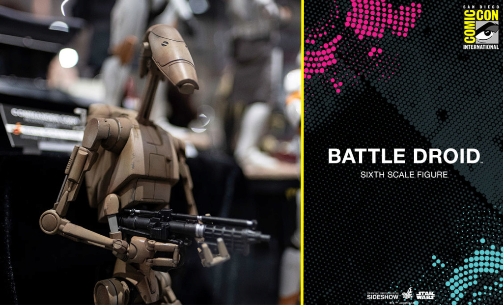 Battle Droid Sixth Scale Figure - Hot Toys Star Wars Battle14