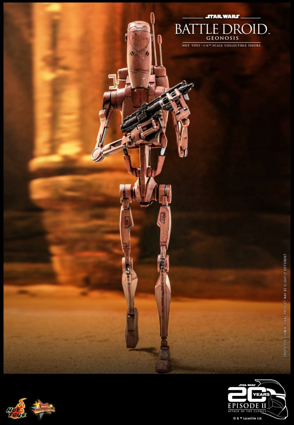 Star Wars Ep. II: Attack of the Clones - 1/6th Battle Droid (Geonosis) Battle45