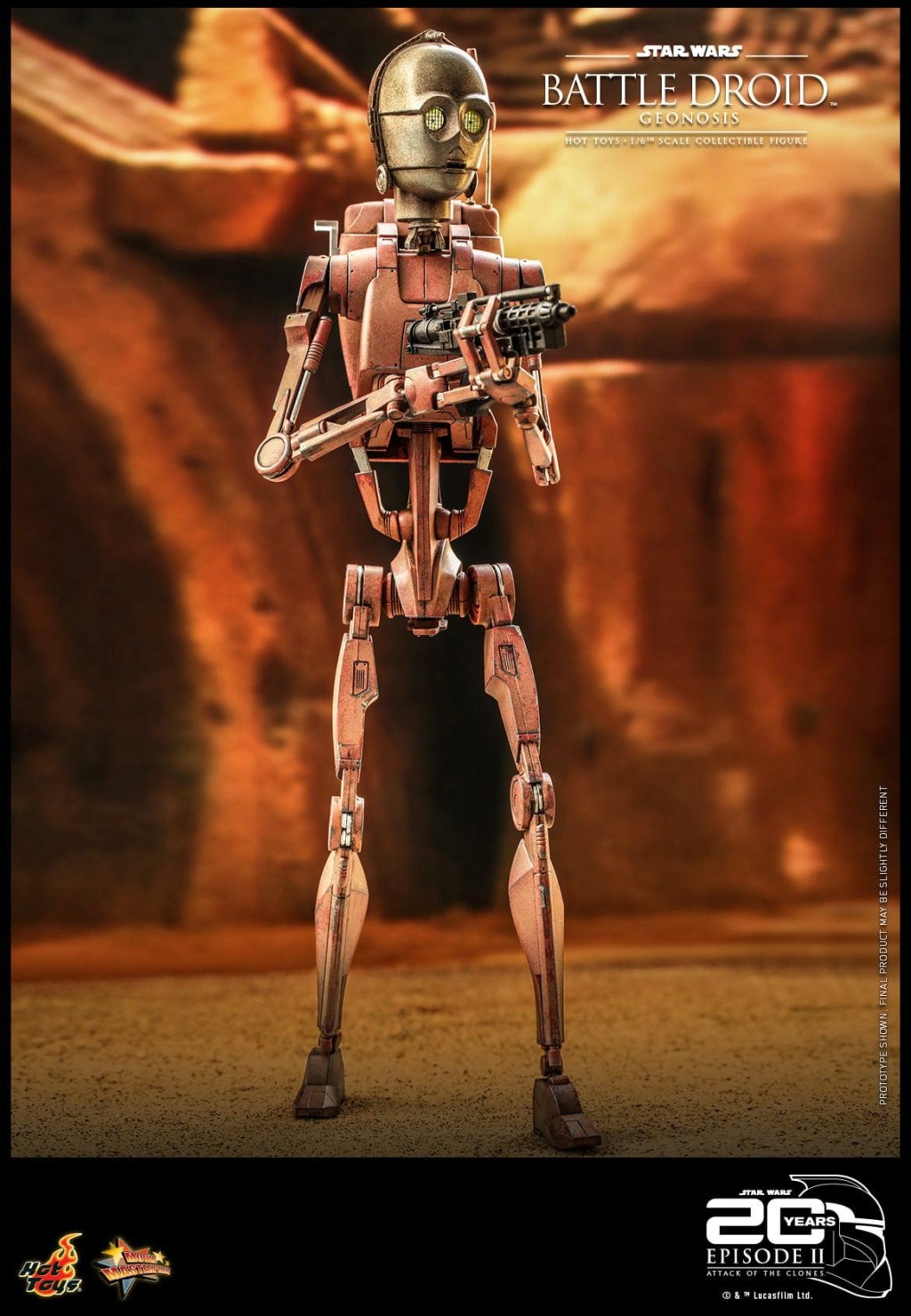 Star Wars Ep. II: Attack of the Clones - 1/6th Battle Droid (Geonosis) Battle46