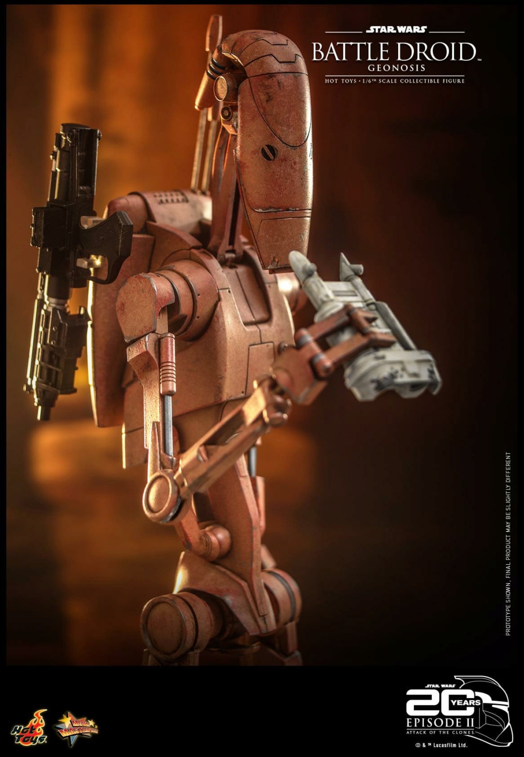 Star Wars Ep. II: Attack of the Clones - 1/6th Battle Droid (Geonosis) Battle49