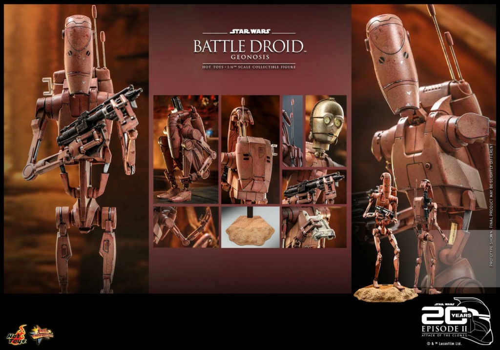 Star Wars Ep. II: Attack of the Clones - 1/6th Battle Droid (Geonosis) Battle56