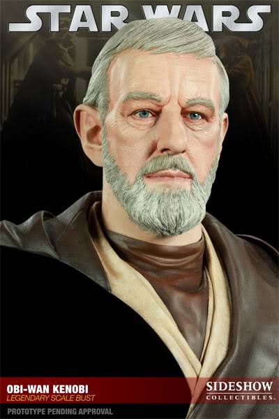 Obi Wan Kenobi Legendary scaled bust  - Sideshow Benobi15