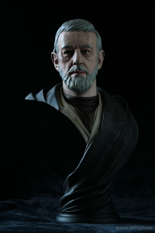 Obi Wan Kenobi Legendary scaled bust  - Sideshow Benobi17