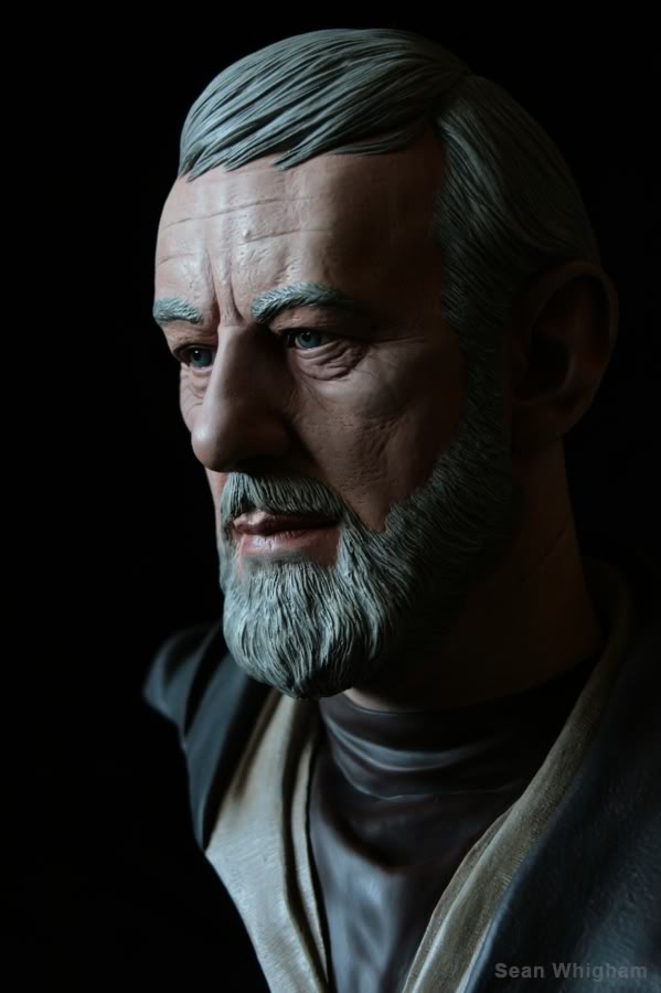Obi Wan Kenobi Legendary scaled bust  - Sideshow Benobi22