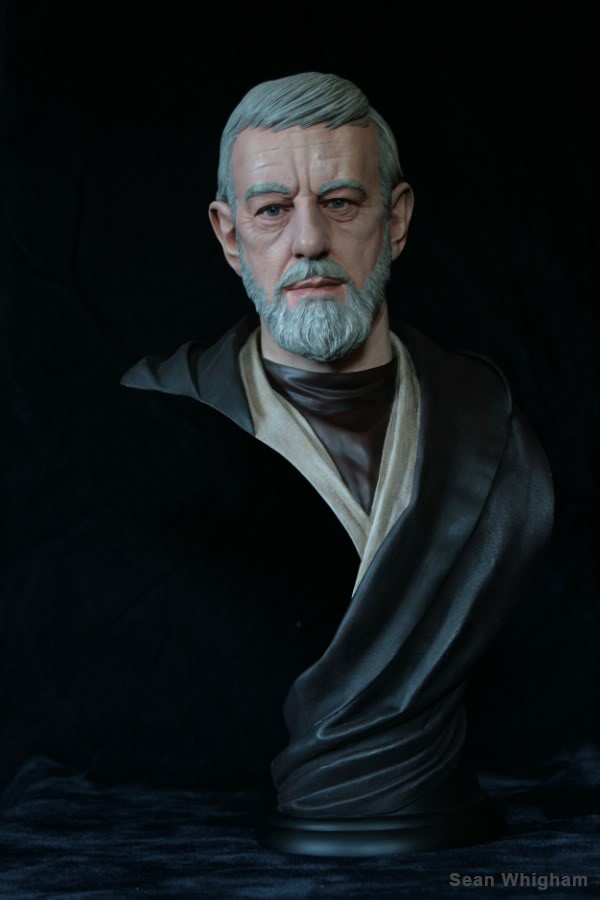 Obi Wan Kenobi Legendary scaled bust  - Sideshow Benobi23