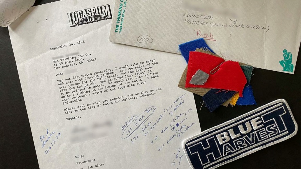 L'histoire de Star Wars dans les objets : La casquette BLUE HARVEST Blue_h11