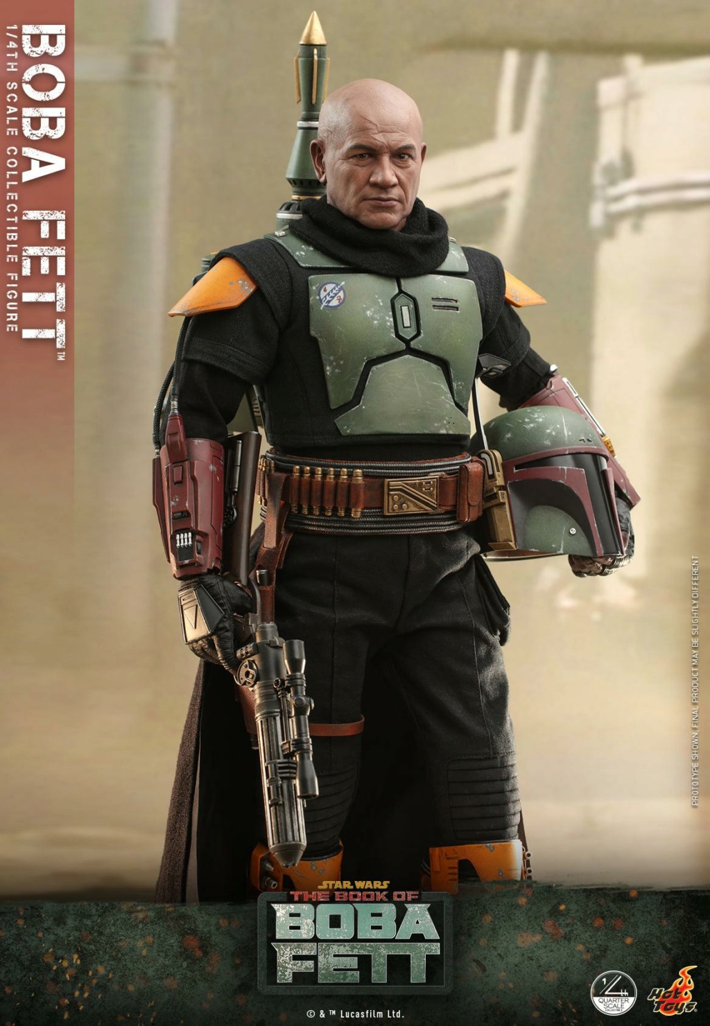 Boba Fett 1/4th scale Collectible Figure Star Wars: The Book Of Boba Fett Boba_142