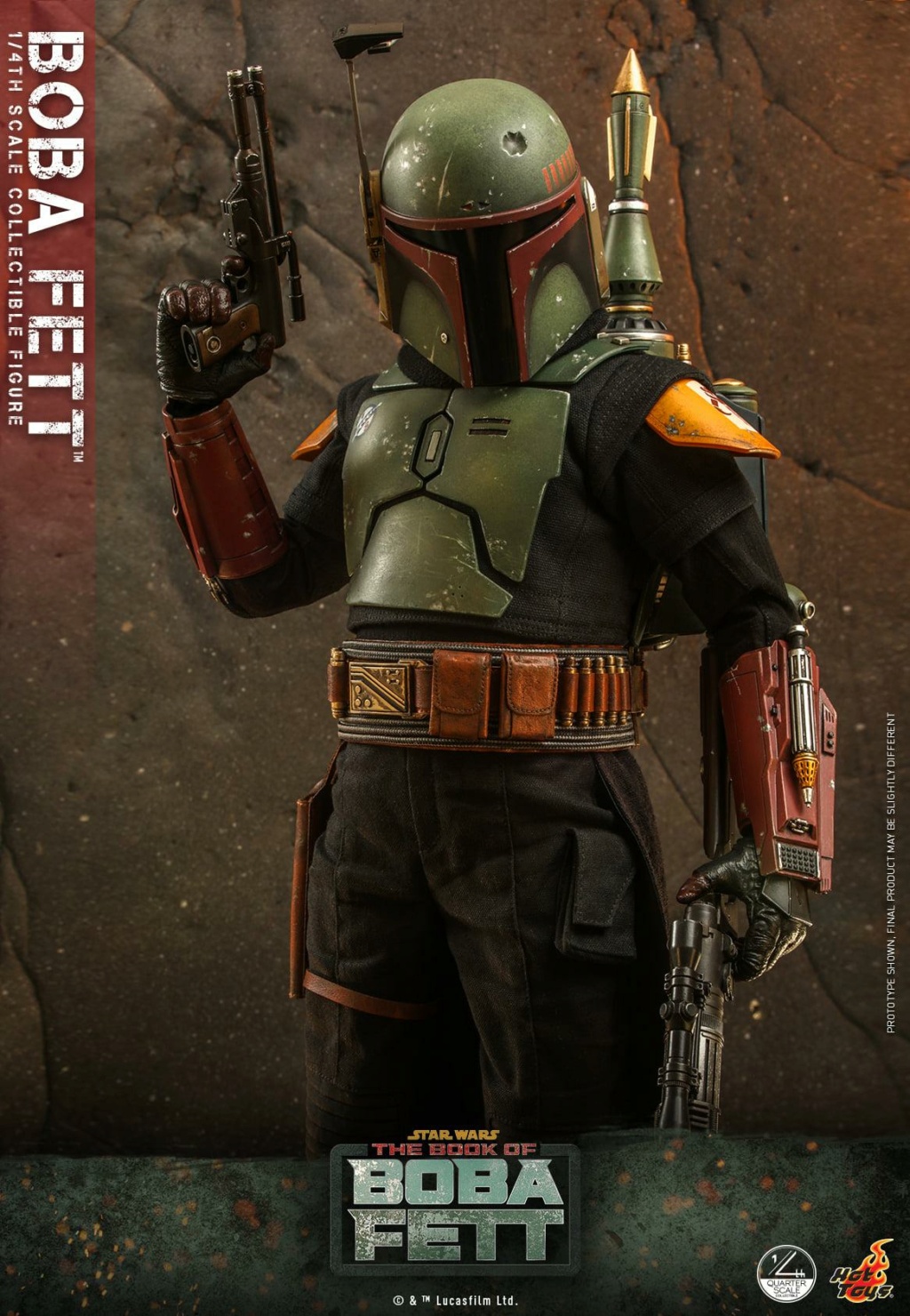 Boba Fett 1/4th scale Collectible Figure Star Wars: The Book Of Boba Fett Boba_147