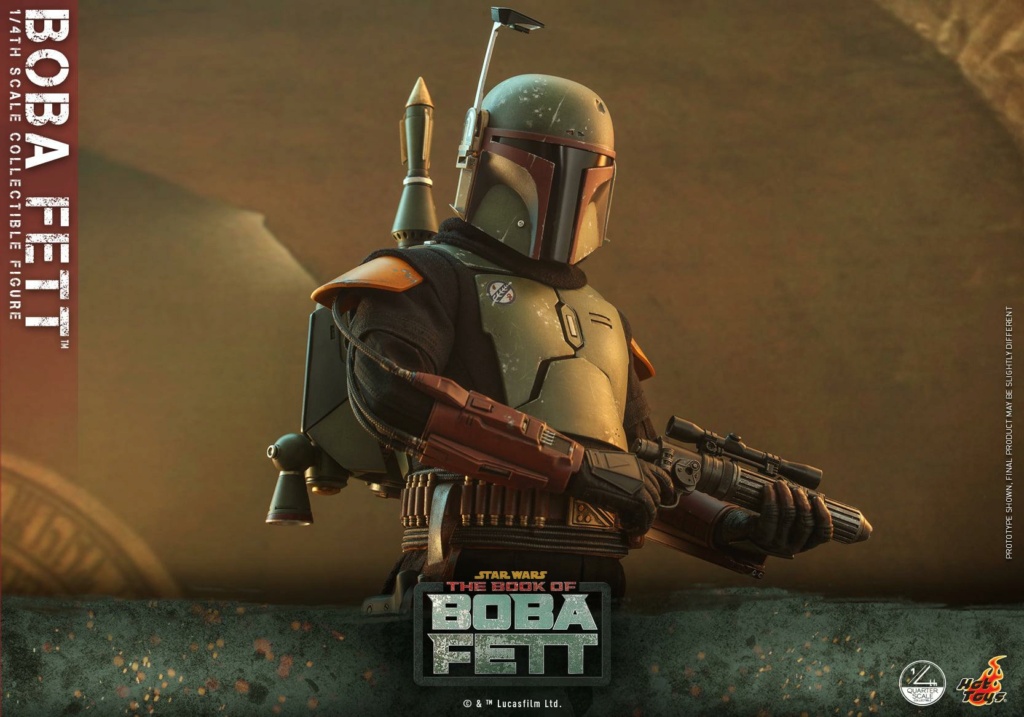 Boba Fett 1/4th scale Collectible Figure Star Wars: The Book Of Boba Fett Boba_149