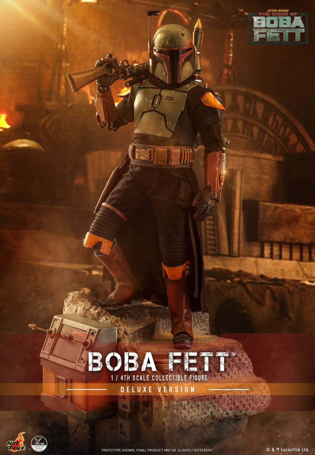 Star Wars: The Book Of Boba Fett - 1/4th scale Boba Fett (Deluxe Version) Boba_156