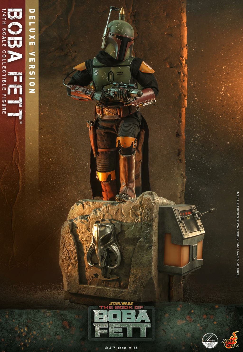 Star Wars: The Book Of Boba Fett - 1/4th scale Boba Fett (Deluxe Version) Boba_161