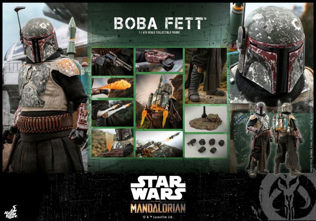 Boba Fett - The Mandalorian - 1/6th - Hot Toys Boba_m56