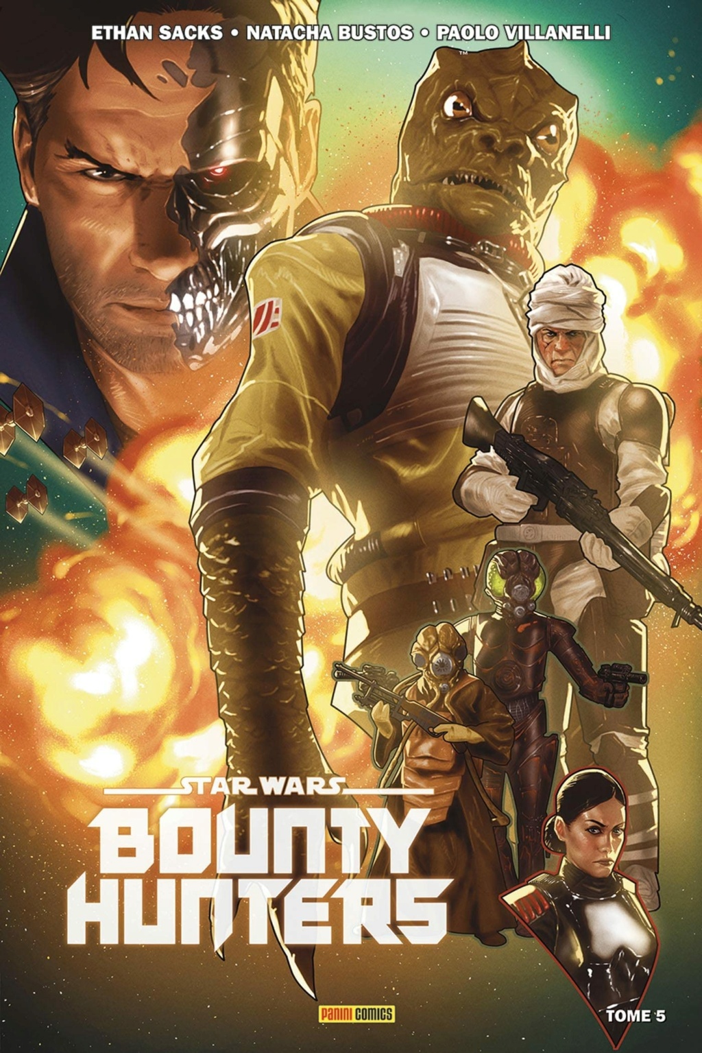 100% Star Wars Bounty Hunters Tome 05 - PANINI Bounty84