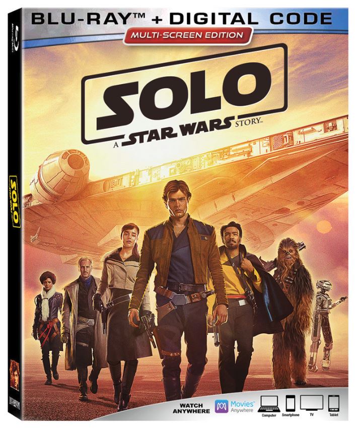 Solo - DVD Blu Ray Star Wars Solo A Star Wars Story  Br1010