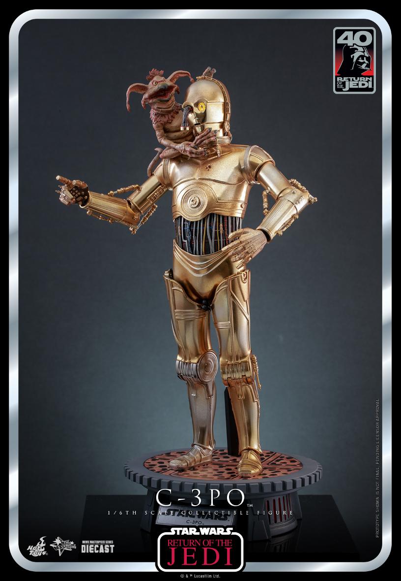 Star Wars Episode VI: Return of the Jedi 1/6th C-3PO Collectible Figure C3po_611