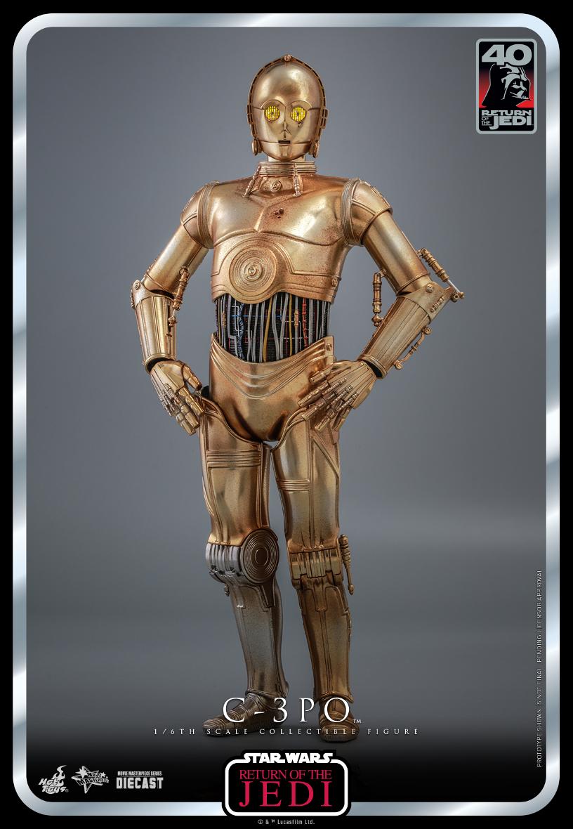 Star Wars Episode VI: Return of the Jedi 1/6th C-3PO Collectible Figure C3po_613