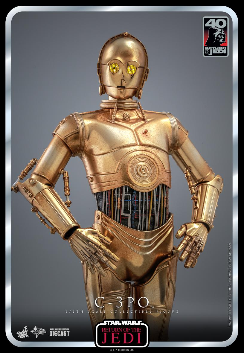 Star Wars Episode VI: Return of the Jedi 1/6th C-3PO Collectible Figure C3po_615