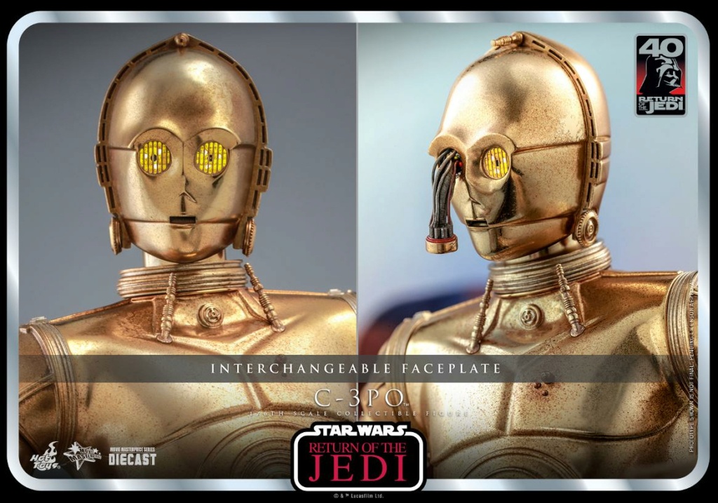 Star Wars Episode VI: Return of the Jedi 1/6th C-3PO Collectible Figure C3po_626