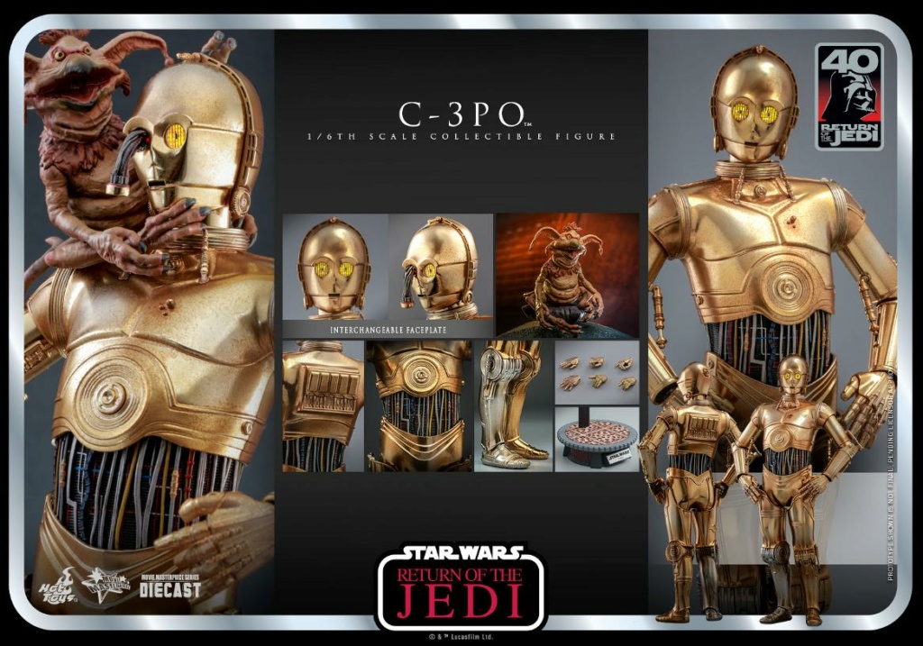 Star Wars Episode VI: Return of the Jedi 1/6th C-3PO Collectible Figure C3po_628