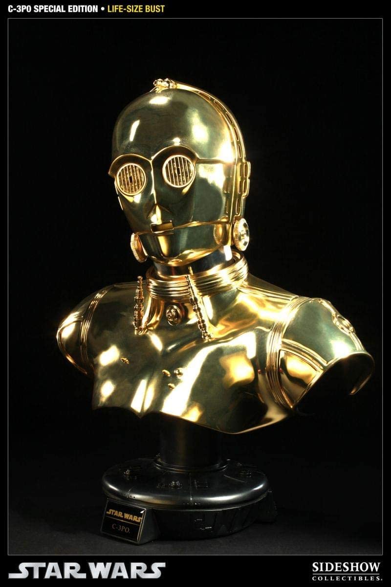 Sideshow - C3PO Life Size Bust "Special Edition Clean"  C3po_l13