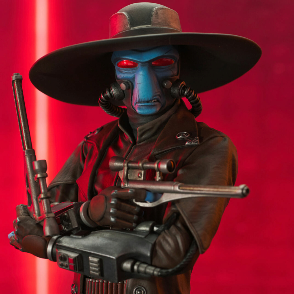 Cad Bane Mini Bust Star Wars The Clone Wars - Gentle Giant Cad_ba17