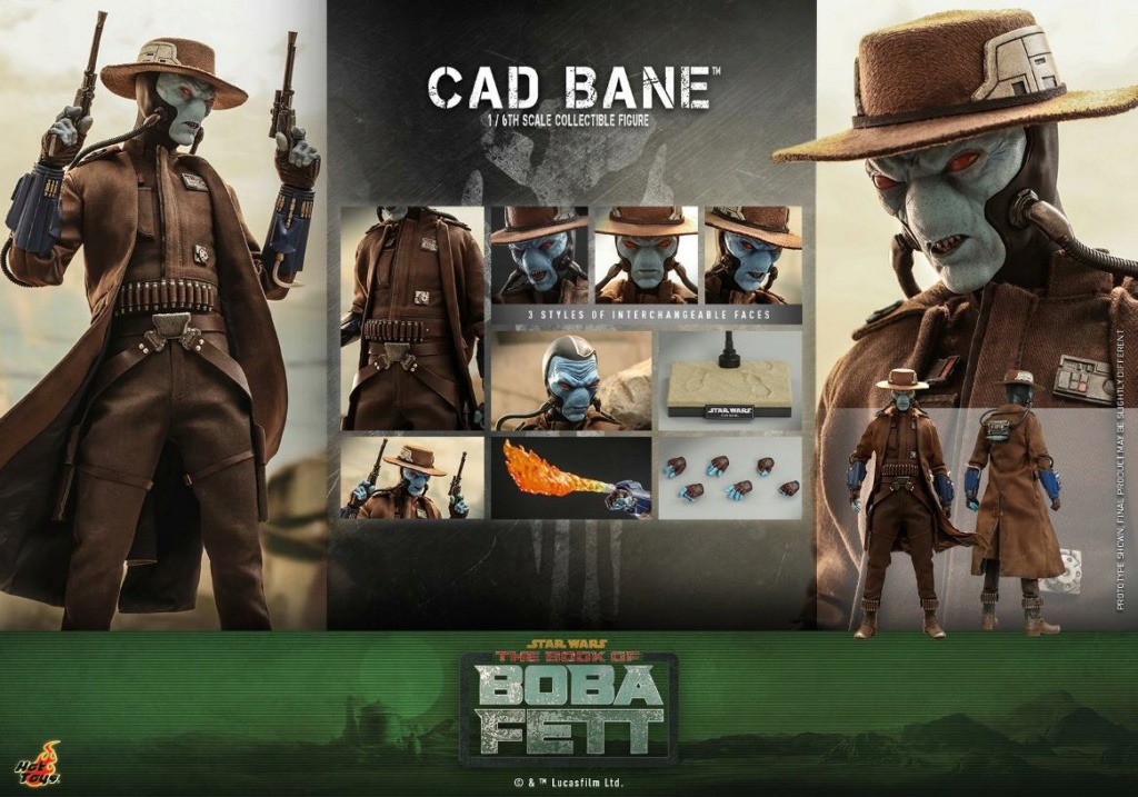 Star Wars: The Book of Boba Fett - 1/6th scale Cad Bane Collectible Figure Cade_b23