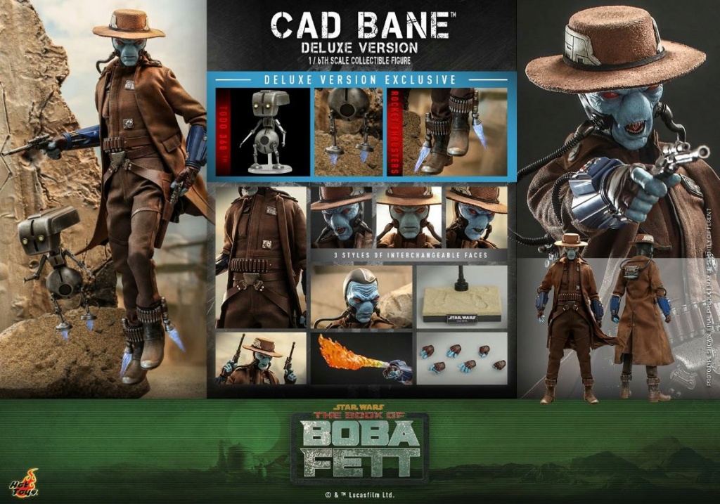 Star Wars: The Book of Boba Fett - 1/6th scale Cad Bane Collectible Figure Cade_b41