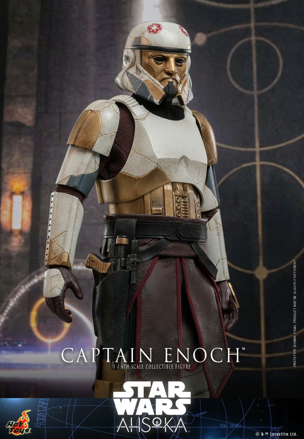 Star Wars: Ahsoka - 1/6th scale Captain Enoch Collectible Figure - Hot Toys Capta100