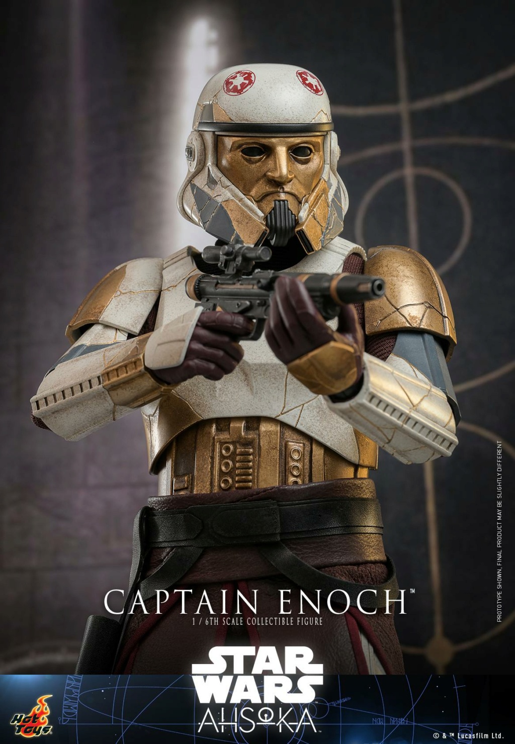 Star Wars: Ahsoka - 1/6th scale Captain Enoch Collectible Figure - Hot Toys Capta101