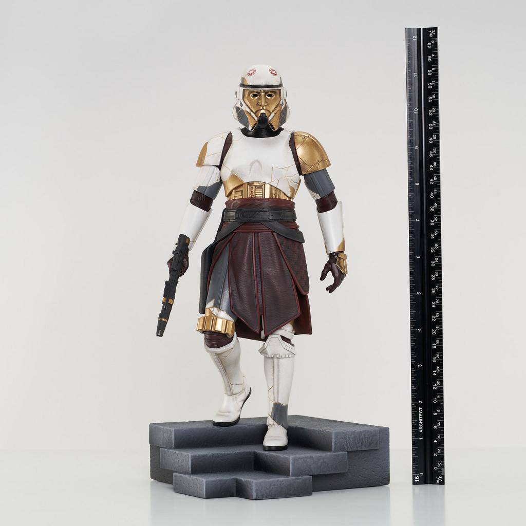 Captain Enoch Premier Collection Statue Star Wars: Ahsoka Gentle Giant Capta129