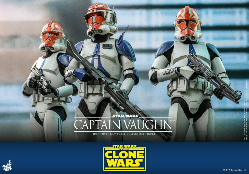 Captain Vaughn - Star Wars: The Clone Wars - Hot Toys Captai36