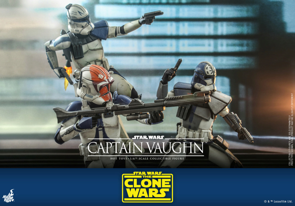 Captain Vaughn - Star Wars: The Clone Wars - Hot Toys Captai41