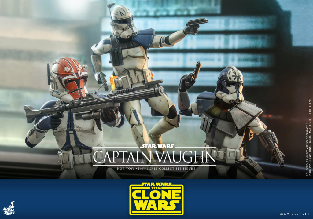 Captain Vaughn - Star Wars: The Clone Wars - Hot Toys Captai42