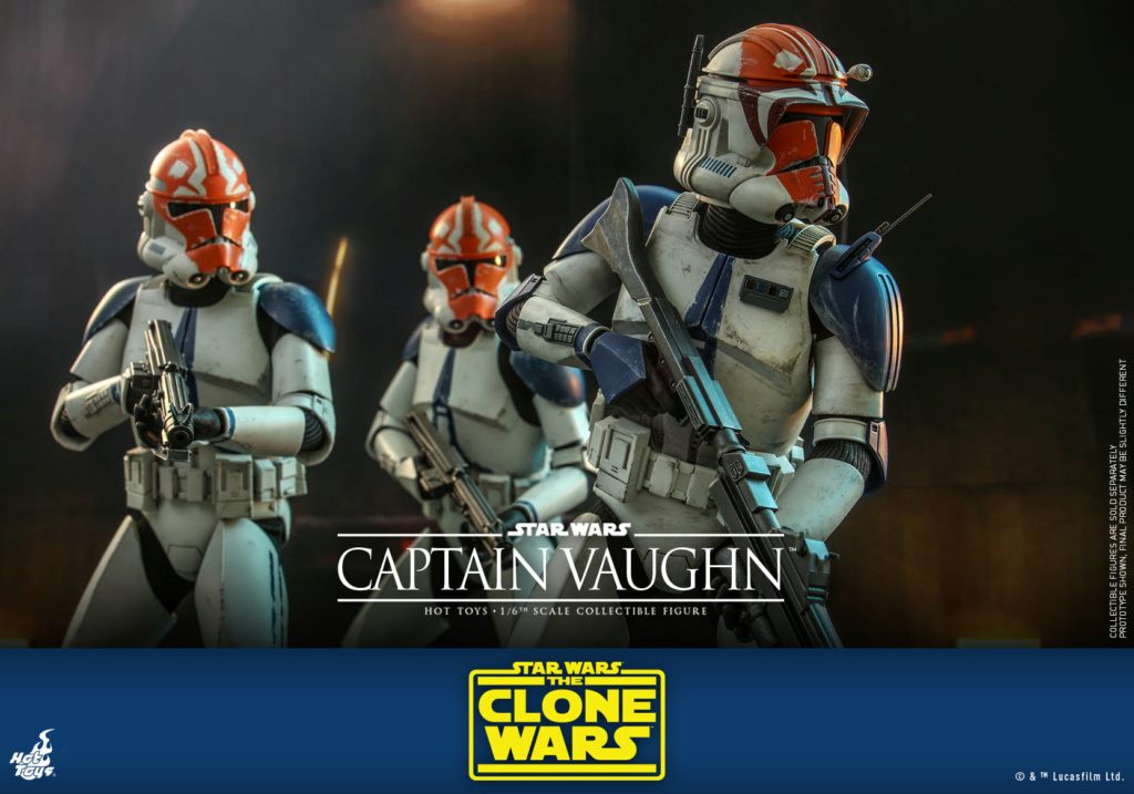 Captain Vaughn - Star Wars: The Clone Wars - Hot Toys Captai44