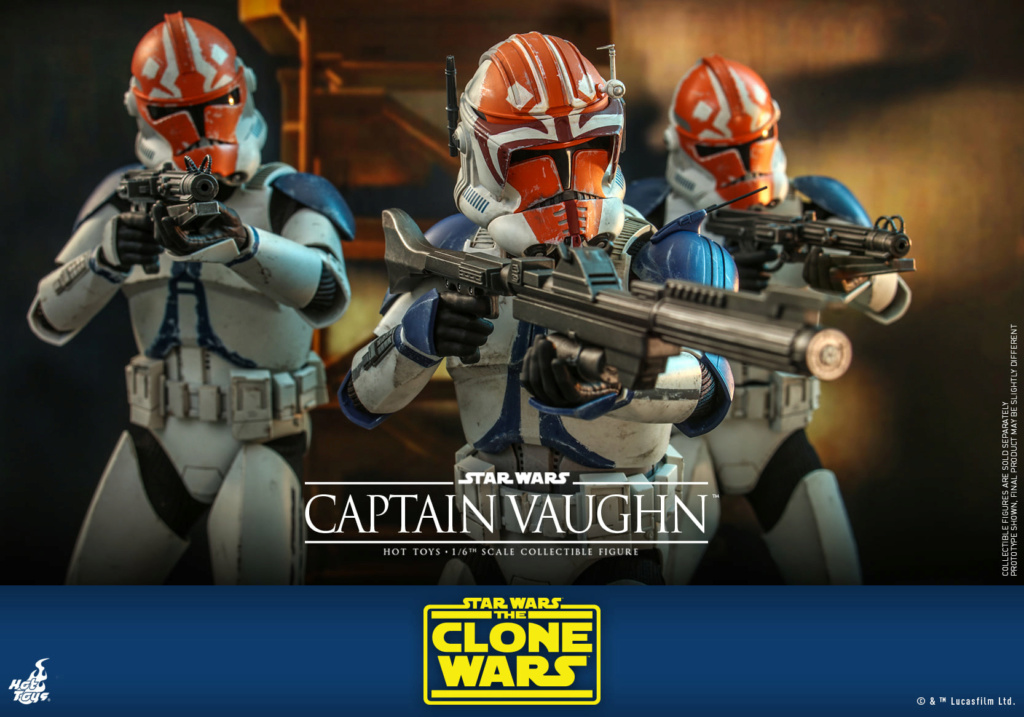 Captain Vaughn - Star Wars: The Clone Wars - Hot Toys Captai45