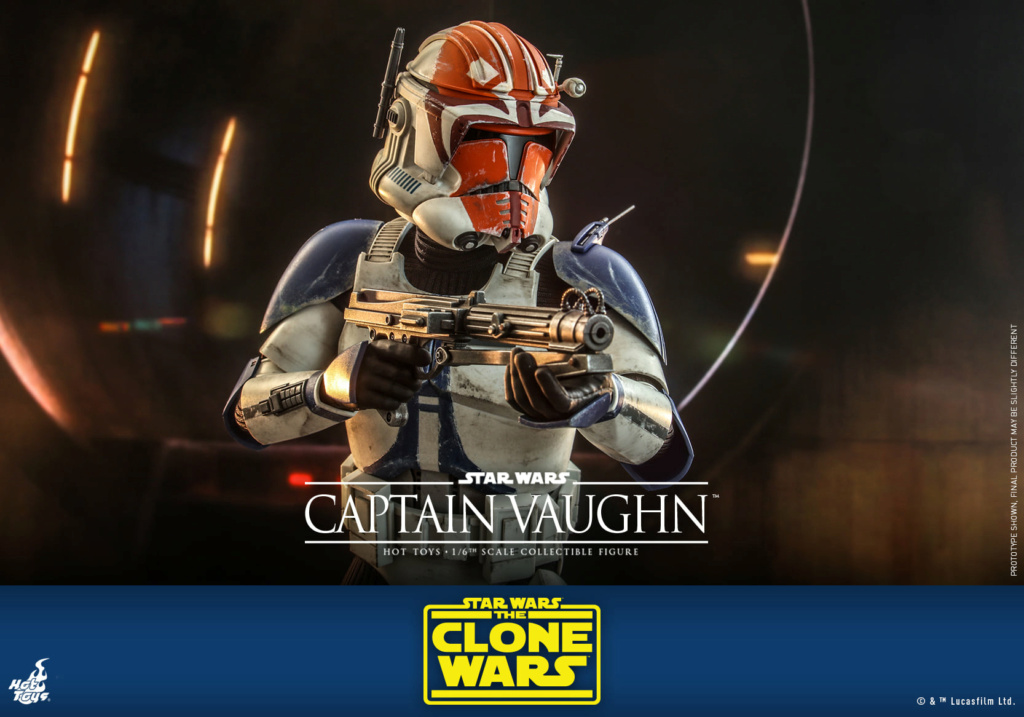 Captain Vaughn - Star Wars: The Clone Wars - Hot Toys Captai46