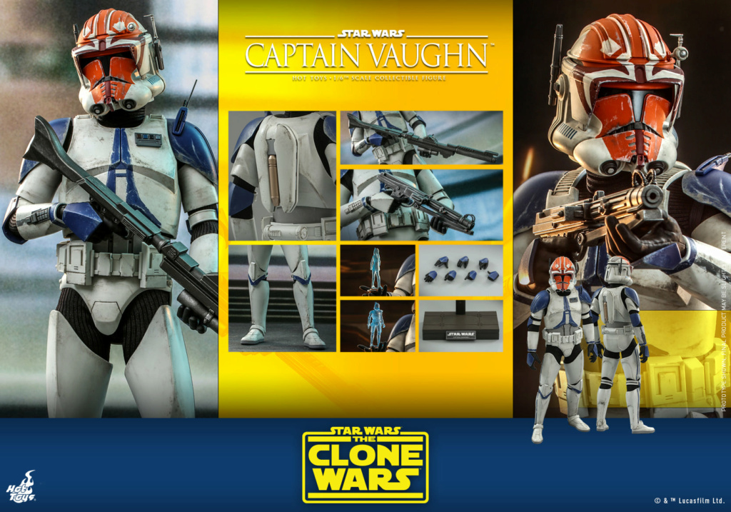 Captain Vaughn - Star Wars: The Clone Wars - Hot Toys Captai49