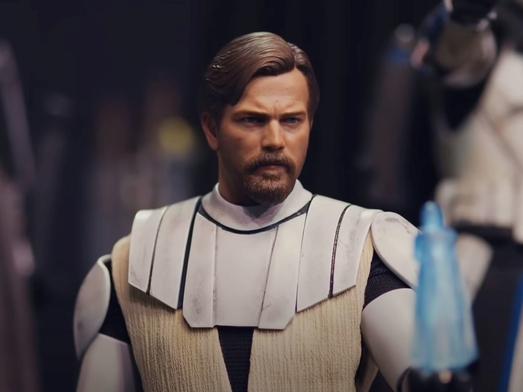 Obi Wan Kenobi (The Clone Wars  version) Sixth Scale Figure  Captur39
