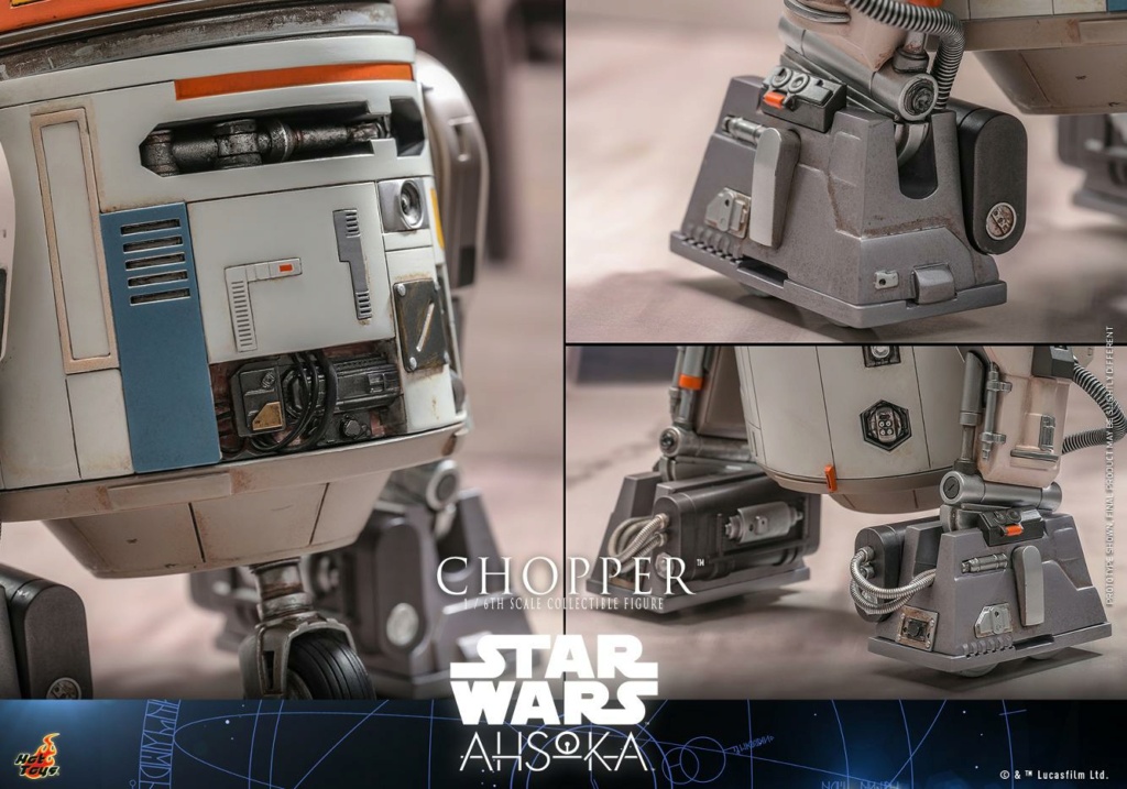 Star Wars: Ahsoka - 1/6th scale Chopper Collectible Figure - Hot Toys Choppe15
