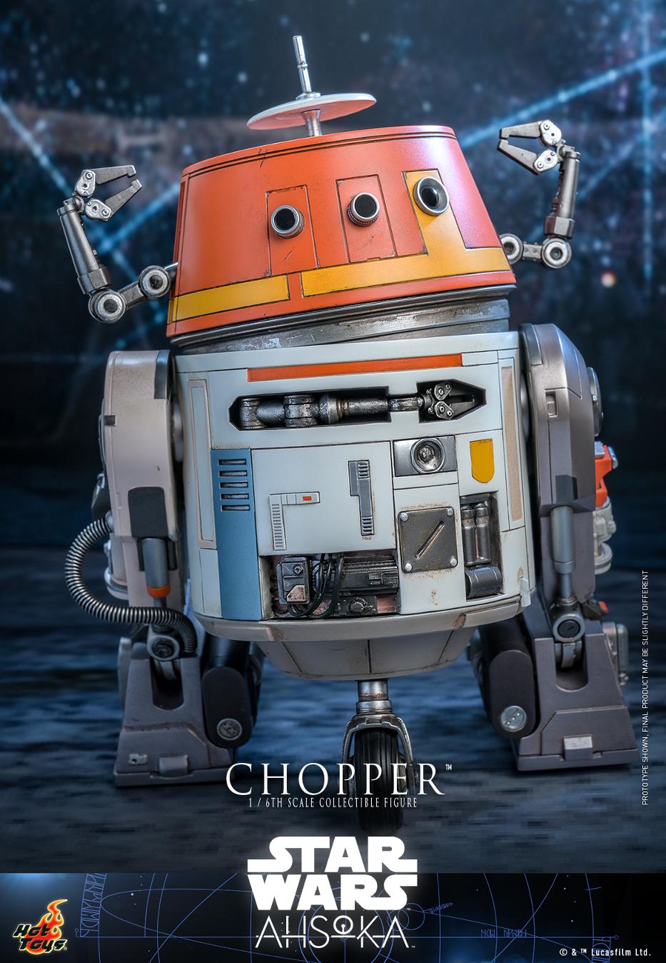 Star Wars: Ahsoka - 1/6th scale Chopper Collectible Figure - Hot Toys Choppe21