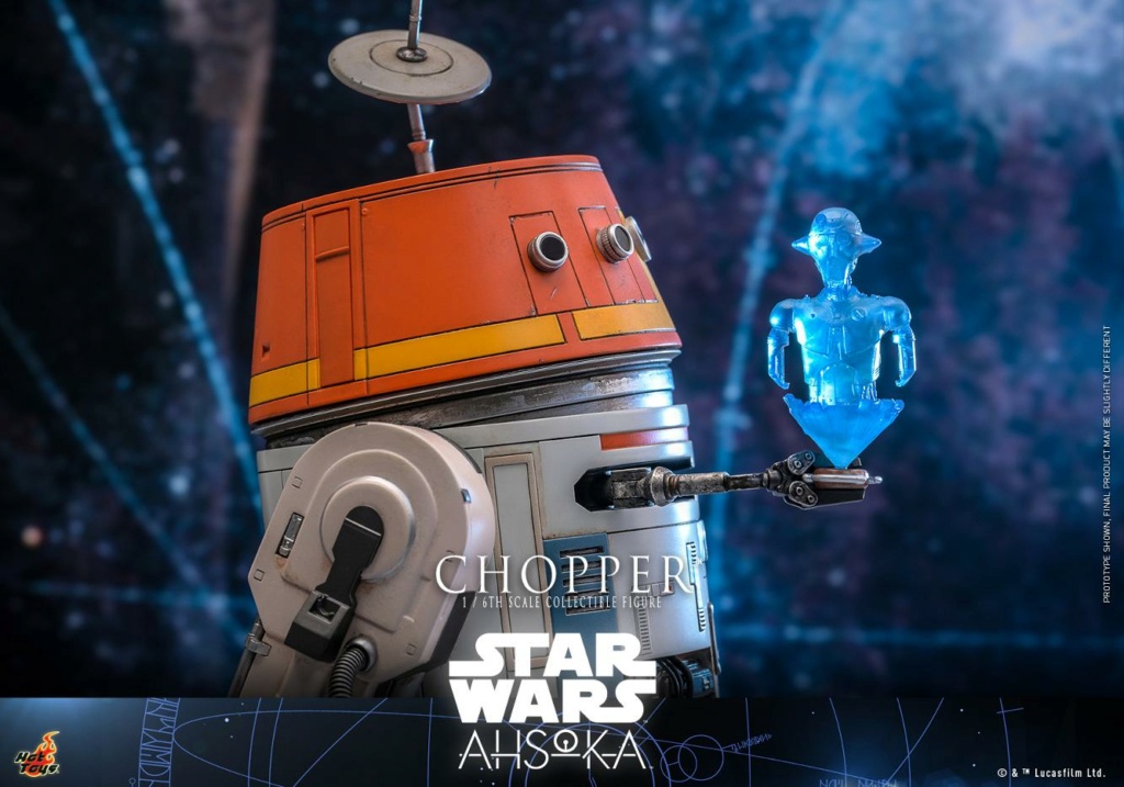 Star Wars: Ahsoka - 1/6th scale Chopper Collectible Figure - Hot Toys Choppe24