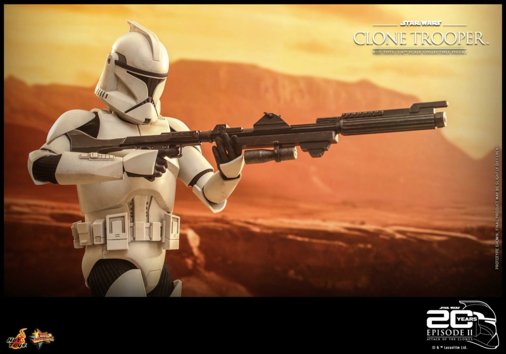 Star Wars Ep.II: Attack of the Clones - 1/6th scale Clone Trooper  Hot Toys Clone100