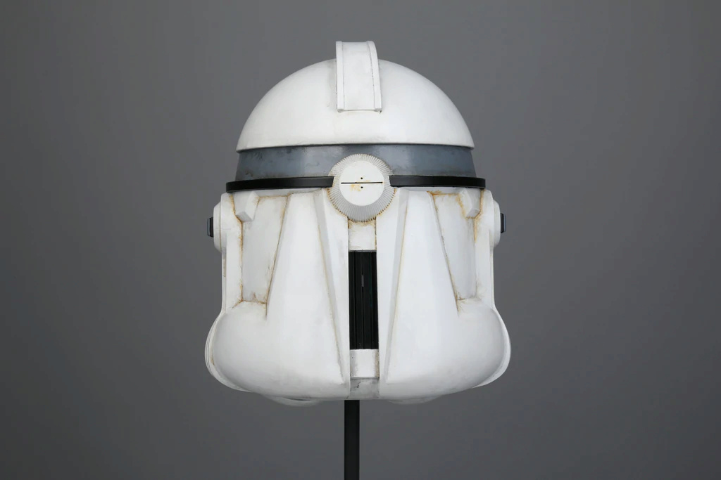 Star Wars Clone Trooper Phase II Weathered Helmet - Denuo Novo Clone107