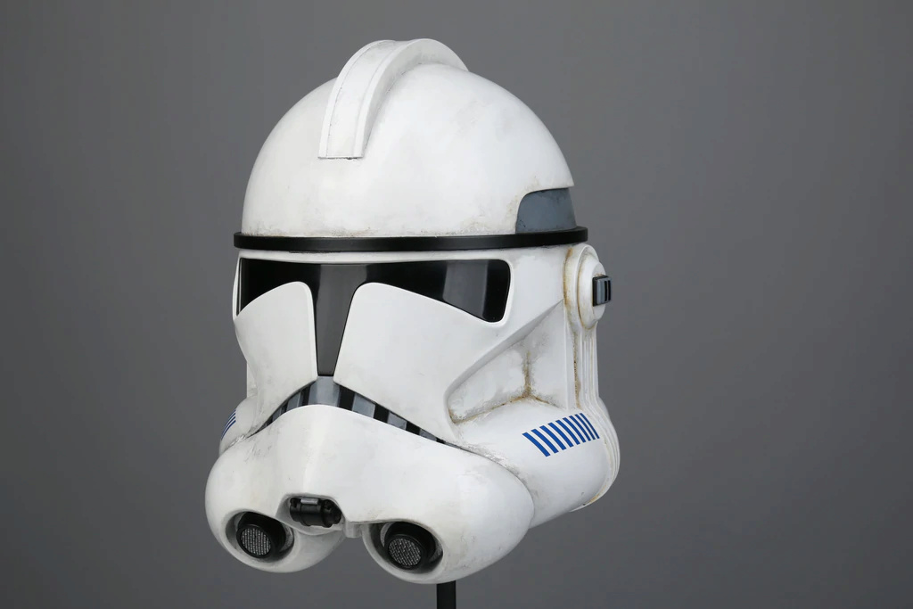 Star Wars Clone Trooper Phase II Weathered Helmet - Denuo Novo Clone108