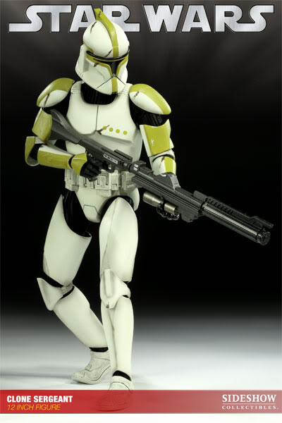 Clone Sergeant - Phase 1 - 12' - Star Wars Sideshow Collect Clone_40