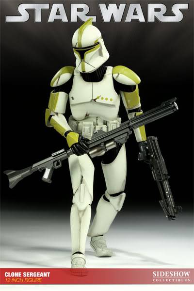 Clone Sergeant - Phase 1 - 12' - Star Wars Sideshow Collect Clone_43