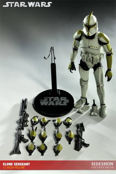 Clone Sergeant - Phase 1 - 12' - Star Wars Sideshow Collect Clone_48