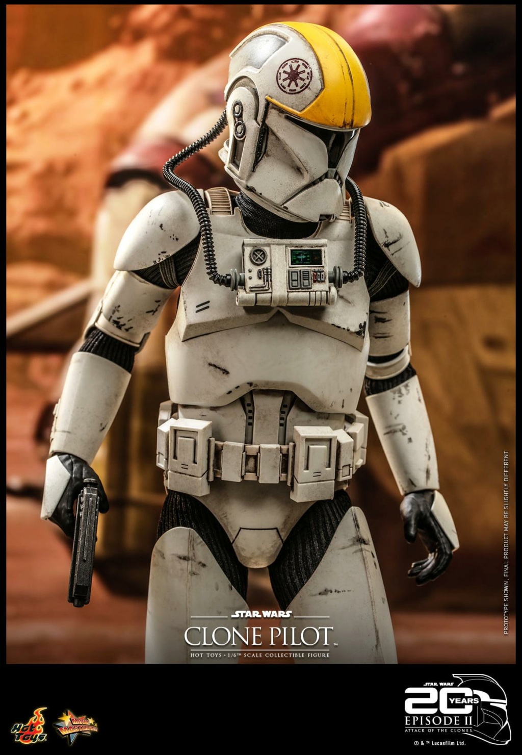 Star Wars Ep. II Attack of the Clones - 1/6th scale Clone Pilot - Hot Toys Clone_76