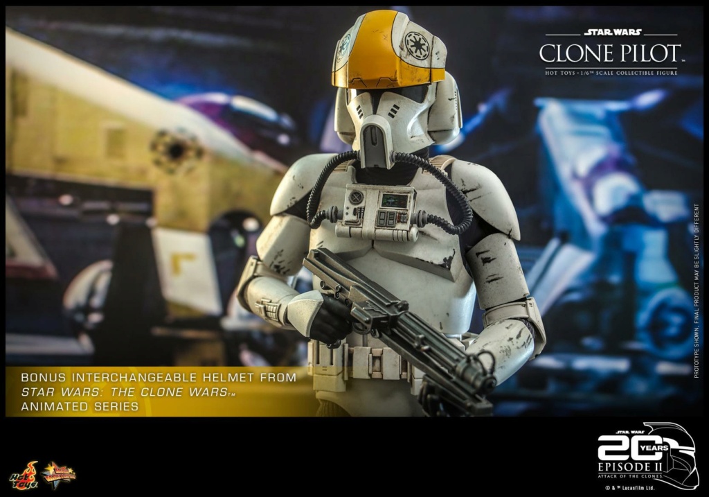 Star Wars Ep. II Attack of the Clones - 1/6th scale Clone Pilot - Hot Toys Clone_80